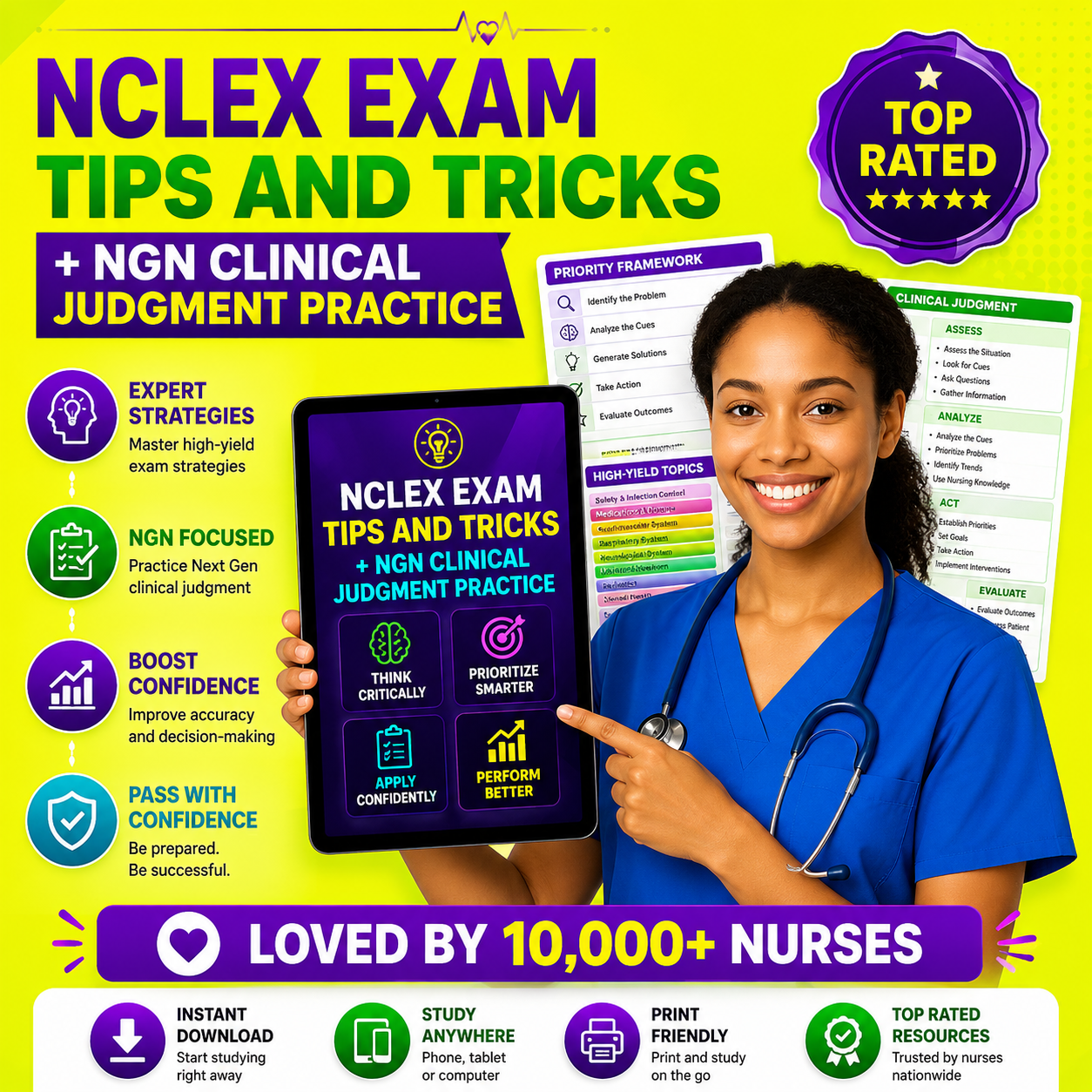 2026 NCLEX Exam Tips & Tricks + NGN Clinical Judgment Practice