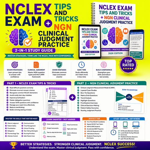2026 NCLEX Exam Tips & Tricks + NGN Clinical Judgment Practice